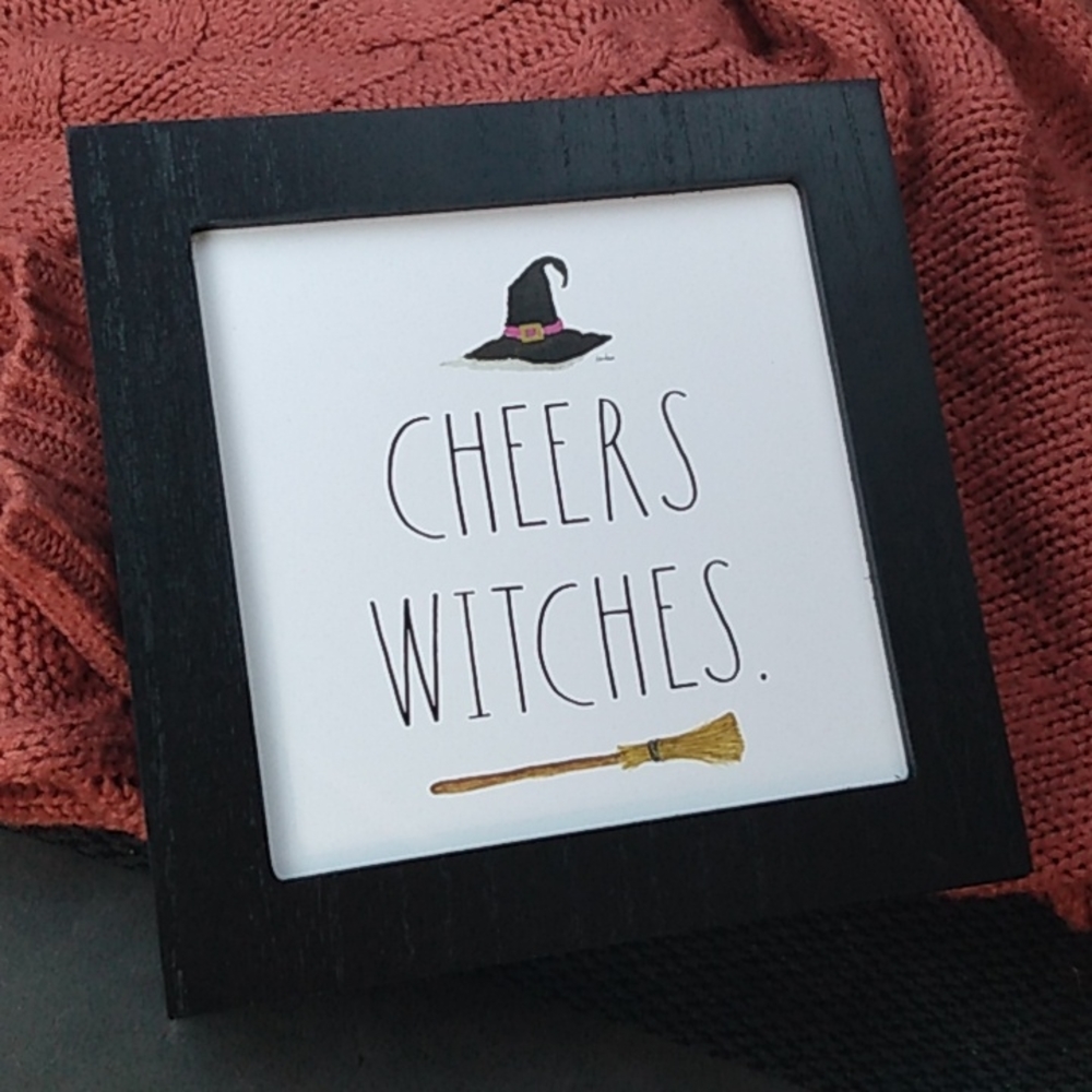 Cheers Witches Rae Dunn Halloween Sign